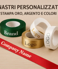 Alternative view of Nastri in tessuto personalizzati