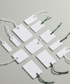 Etichette con filo corto 55mm