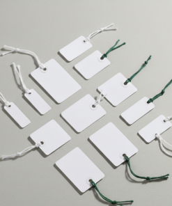 Etichette con filo corto 55mm