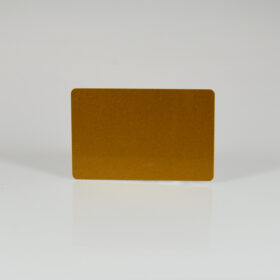 Tessere PVC Oro Metallizzato – Glossy Finish (100 pz)