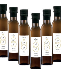 Bottiglia da 0.25 lt. con olio EVO ed etichetta personalizzata