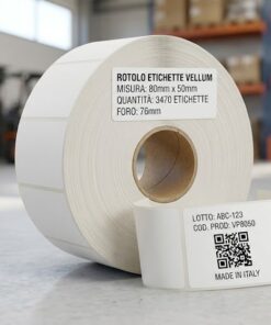 Rotolo etichette 80x50x3470 TT f76