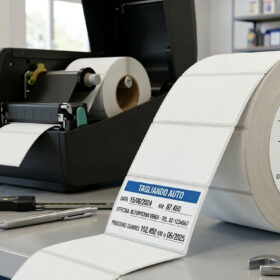 Rotolo etichette 64x34 TT per verifiche auto TT956