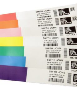Zebra Z-Band Splash 25×254 braccialetti colorati