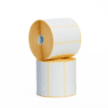 Rotolo etichette adesive in carta termica protetta Fasson 55x25 mm - F25, adesivo S2045